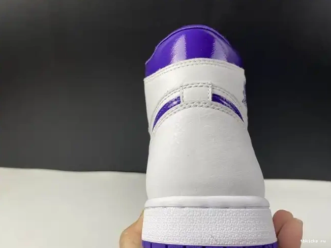 Rep TB RETRO AIR CD0461-151 COURT JORDAN 1 PURPLE HIGH 0414